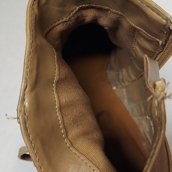 Circus by Sam Edelman Tan Fringe Leah Booties Size 8M - Picture 10 of 11